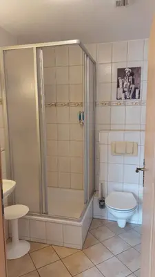 Ein Badezimmer in der Unterkunft Ferienwohnung Echtner