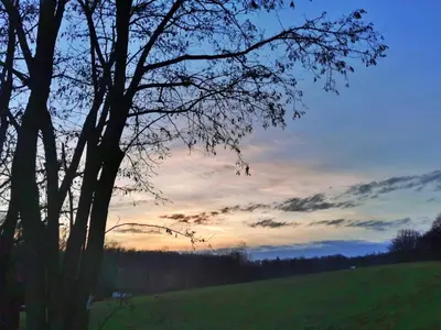 Naturlandschaft in der Nähe der Ferienwohnung