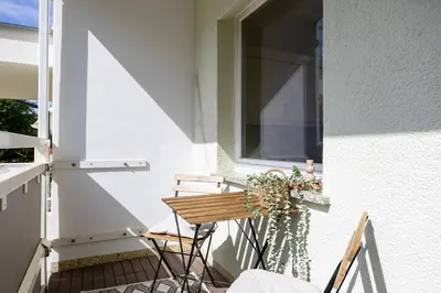 Ein Balkon oder eine Terrasse in der Unterkunft StayTime - Trio Loft