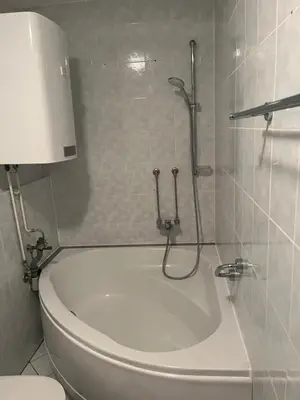 Ein Badezimmer in der Unterkunft Ferienwohnung Burg 1