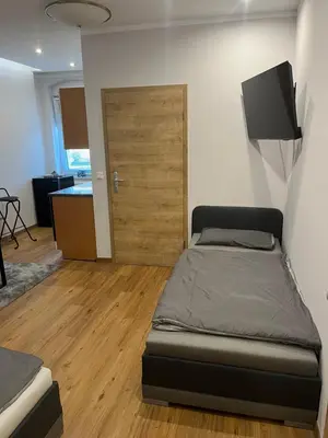 TV/Unterhaltungsangebot in der Unterkunft Wohnung im Stadtzentrum