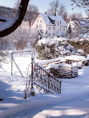 Dornröschen-Loft im Winter