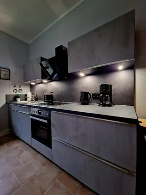 Küche/Küchenzeile in der Unterkunft Villa Waldeck