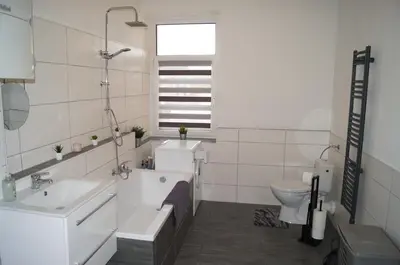 Ein Badezimmer in der Unterkunft Sunshine