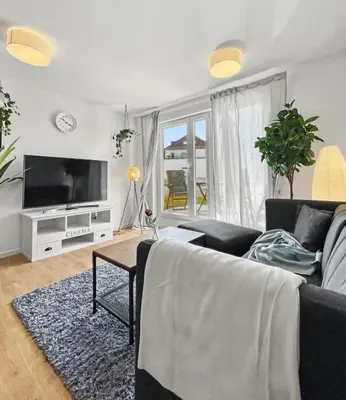 TV/Unterhaltungsangebot in der Unterkunft StayTime - Magnolia Studio
