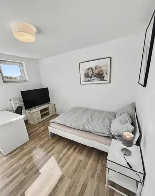 TV/Unterhaltungsangebot in der Unterkunft StayTime - Bamboo Studio