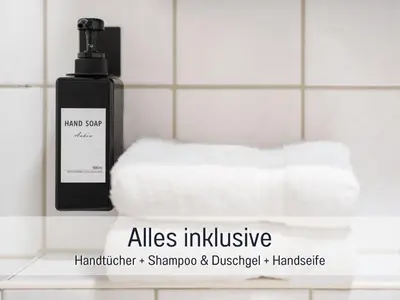 Grundriss der Unterkunft Benville BV12 - 54 qm mit Balkon - Parkplatz inklusive - WLAN - Spülmaschine - Bushaltestelle 50 m
