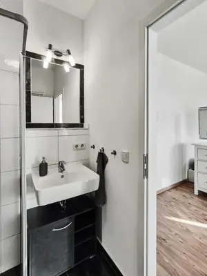Ein Badezimmer in der Unterkunft StayTime - Cloud Loft