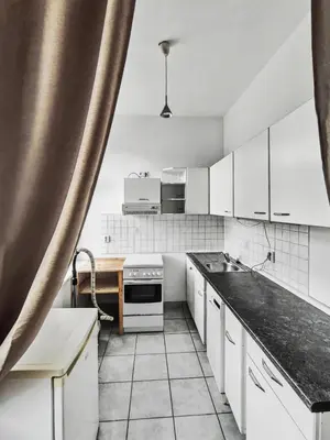 Küche/Küchenzeile in der Unterkunft StayTime - Oasis Loft