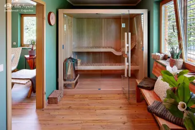 Ein Badezimmer in der Unterkunft Ferienhaus am Rande von Dresden für bis zu 11 Personen - Willkommen in der Villa Toscana
