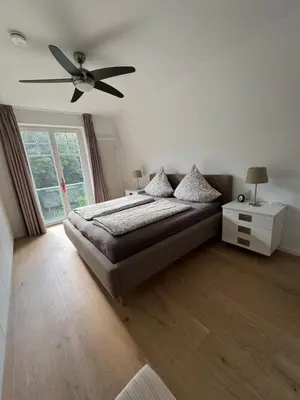 Ein Bett oder Betten in einem Zimmer der Unterkunft Romantik Idyll am Tiefental