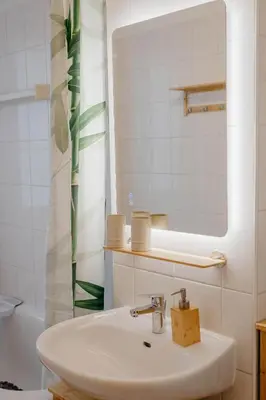 Ein Badezimmer in der Unterkunft Auszeit Domizile