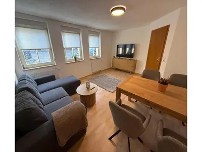 TV/Unterhaltungsangebot in der Unterkunft Moderne Ferienwohnung in Elstra