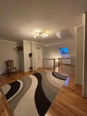 Ein Bett oder Betten in einem Zimmer der Unterkunft Moderne 4-Zimmer Wohnung mit Balkon