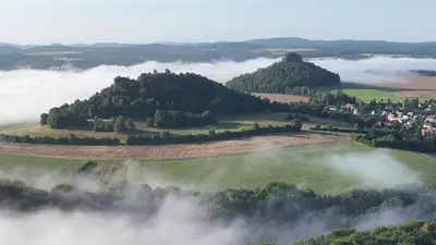Naturlandschaft in der Nähe der Ferienwohnung