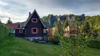 Naturlandschaft in der Nähe des Ferienhauses