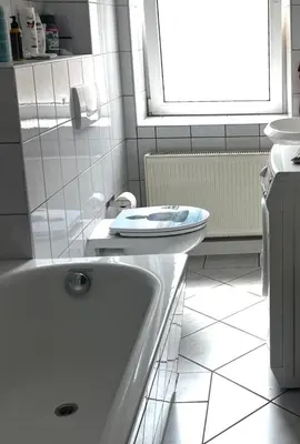 Ein Badezimmer in der Unterkunft Apartment im Grünen -Garden