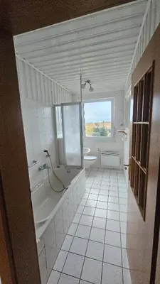 Ein Badezimmer in der Unterkunft Work & Stay Rhäsa