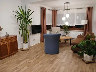 TV/Unterhaltungsangebot in der Unterkunft Ferienwohnung Waldwinkel