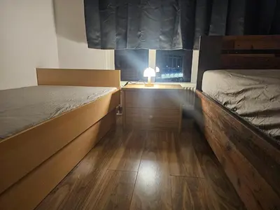 Ein Bett oder Betten in einem Zimmer der Unterkunft Döbeln ,Unterkunft für Montagen Arbeiter & Familien