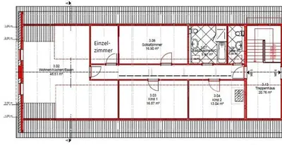 Grundriss der Unterkunft Gutshof 1600