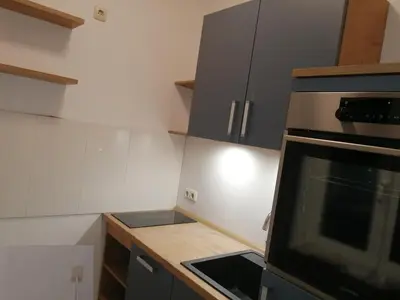 Küche/Küchenzeile in der Unterkunft Central Apartments Chemnitz KASSBERG