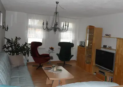 TV/Unterhaltungsangebot in der Unterkunft Ferienwohnung an der Therme