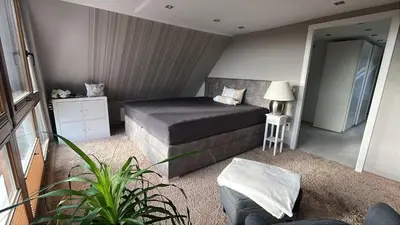 Ein Bett oder Betten in einem Zimmer der Unterkunft Lieblingsplatz Appartement