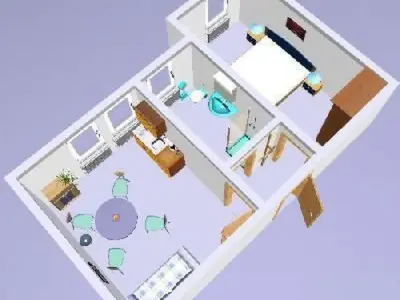 Grundriss der Unterkunft Apartment Wolfsgrund by Interhome