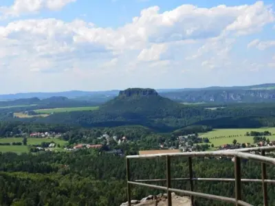 Naturlandschaft in der Nähe des Ferienhauses
