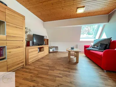 TV/Unterhaltungsangebot in der Unterkunft Cozy Apartment Rooftop Churchplace