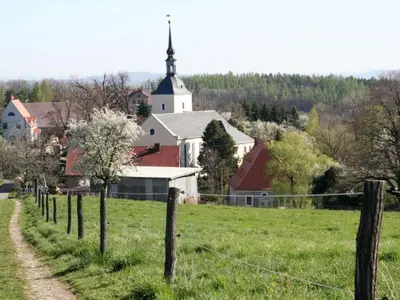 Naturlandschaft in der Nähe des Ferienhauses