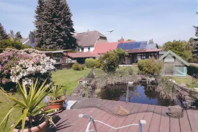 Ein Garten an der Unterkunft Ferienwohnung bei Familie Keil