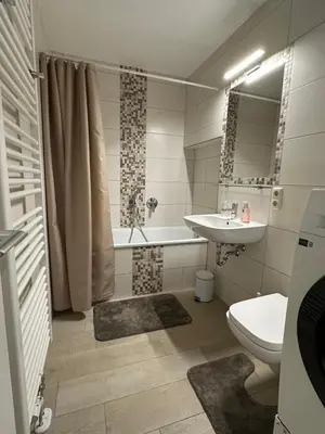 Ein Badezimmer in der Unterkunft Ferienwohnung Villa Fuchs
