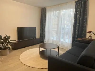 TV/Unterhaltungsangebot in der Unterkunft Ferienwohnung Villa Fuchs