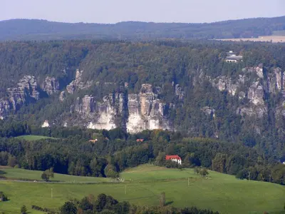 Naturlandschaft in der Nähe der Ferienwohnung