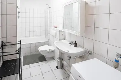 Ein Badezimmer in der Unterkunft Zille, App 113