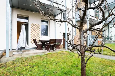 Ein Garten an der Unterkunft Zille, App 113