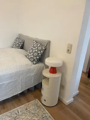 Ein Bett oder Betten in einem Zimmer der Unterkunft Wunderschönes Ferienappartment in Toplage