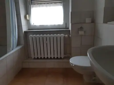 Ein Badezimmer in der Unterkunft Ferienwohnung bei Familie Keil