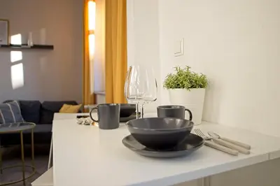 Getränke in der Unterkunft Business Apartment Dresden
