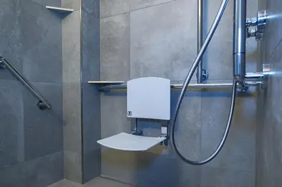 Ein Badezimmer in der Unterkunft Rotes Nest