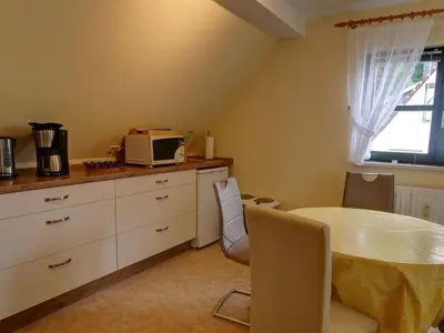 Küche/Küchenzeile in der Unterkunft Apartment Fewo Hohe Liebe by Interhome