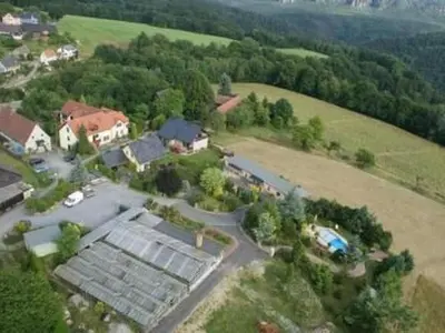 Naturlandschaft in der Nähe des Ferienhauses