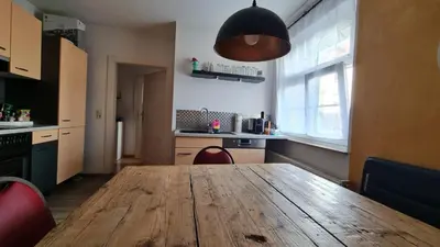 Küche/Küchenzeile in der Unterkunft Highland-Apartment by MacLeod