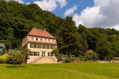 Naturlandschaft in der Nähe der Ferienwohnung