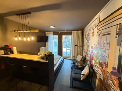 TV/Unterhaltungsangebot in der Unterkunft ThoKa Appartement