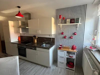 Küche/Küchenzeile in der Unterkunft Hochsitz Appartement