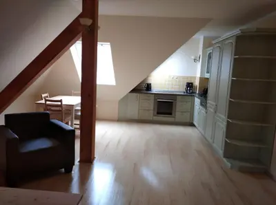 Küche/Küchenzeile in der Unterkunft Apartments SMAG Obere Burgstraße