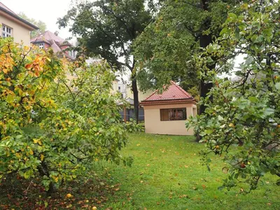 Ein Garten an der Unterkunft Apartments SMAG Obere Burgstraße